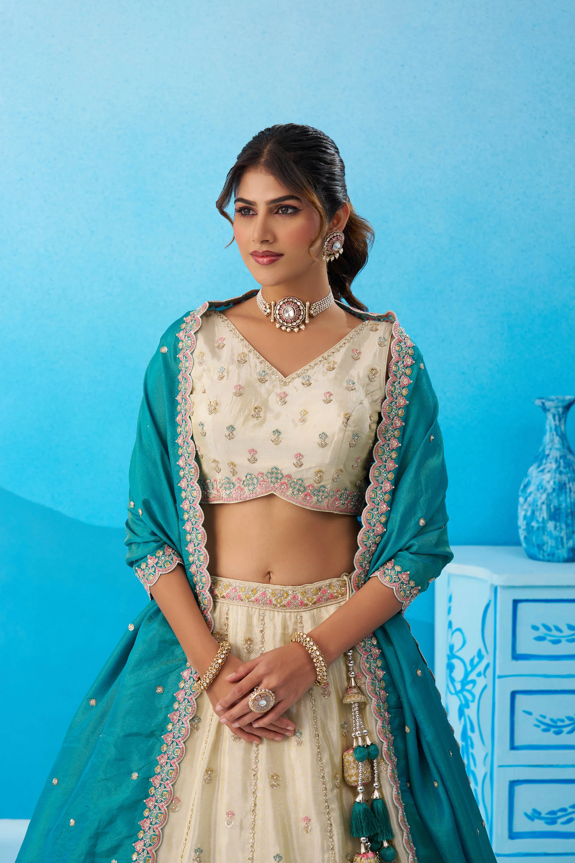 Shop Lehenga Choli for Engagement in Edison, New Jersey